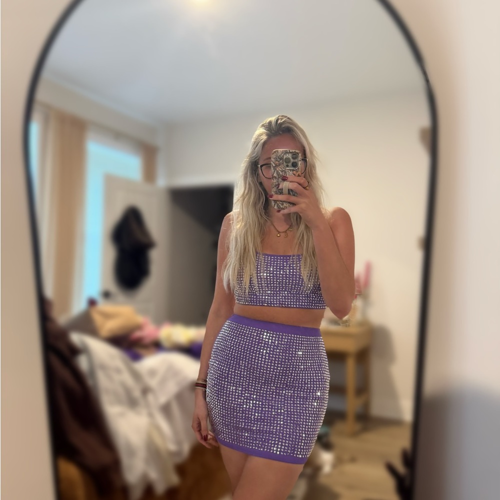 Hot & Delicious Purple Dress